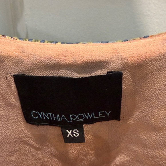 Cynthia Rowley Multicolor Patterned Crop Top - Picture 2 of 2